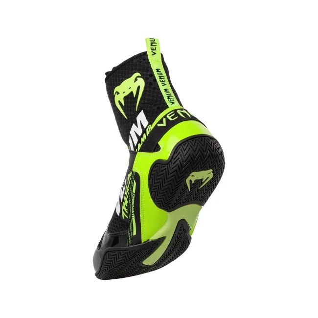 Боксерки VENUM Elite VTC 2 Edition Black Neo Yellow