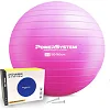 Фитнес мяч (фитбол) POWER SYSTEM PS-4011 Ø55см PRO Pink