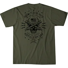 Футболка мужская HOWITZER Artillery Division Surplus Green