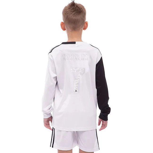 Футбольна форма дитяча із символікою клубу JUVENTUS RONALDO 7 домашня 2020 SP-SPORT CO-1678-W
