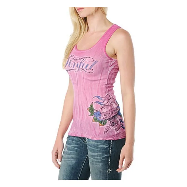 Майка женская Sinful By AFFLICTION Tatiana Tank