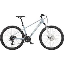 Горный велосипед KTM PENNY LANE 272 27.5" рама S/38, голубой (бело-коралловый), 2022