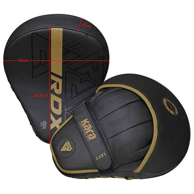 Лапы для бокса RDX F6 Kara Focus Pads Gold