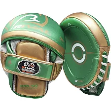 Лапы для бокса RIVAL RPM100 Professional Green Gold