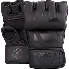 Рукавиці ММА Venum Challenger Without Thumb Black Black