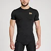 Рашгард із коротким рукавом LEONE DNA Black