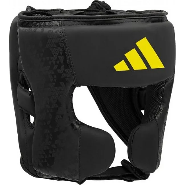 Шлем для бокса ADIDAS X ANDERSON SILVA 50 | черно-желтый | ADIDAS ADIAS50HG