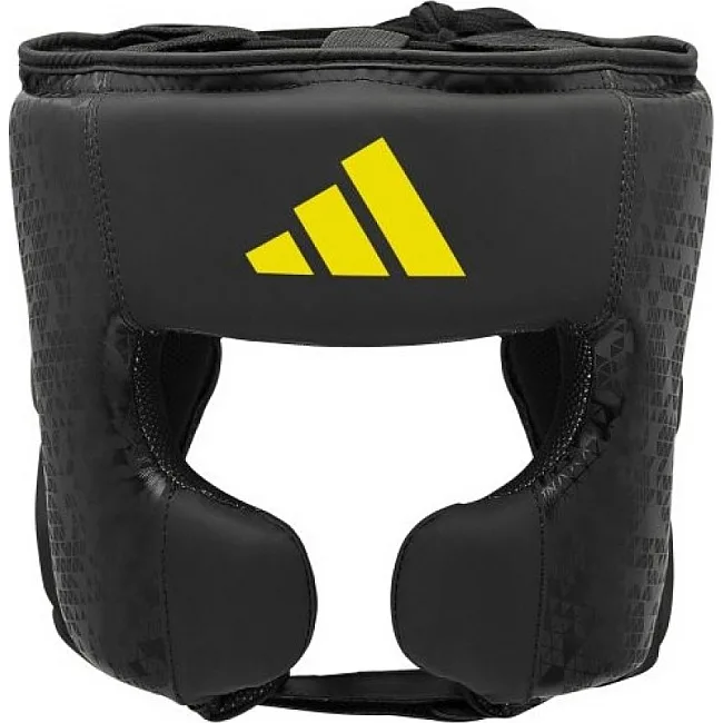 Шлем для бокса ADIDAS X ANDERSON SILVA 50 | черно-желтый | ADIDAS ADIAS50HG