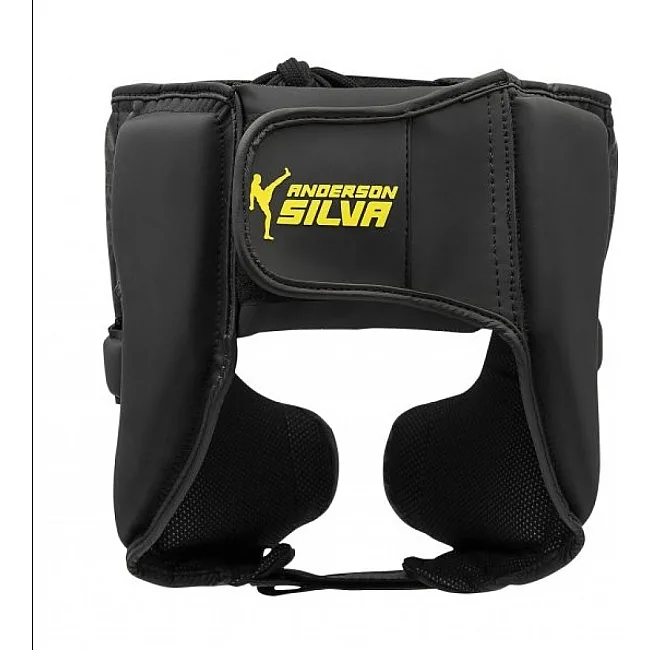 Шлем для бокса ADIDAS X ANDERSON SILVA 50 | черно-желтый | ADIDAS ADIAS50HG