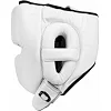 Шлем для бокса TITLE Boxing Leather Sparring White