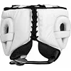 Шлем для бокса TITLE Boxing Leather Sparring White