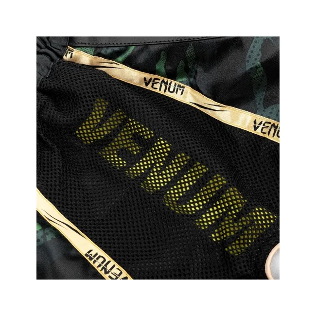 Шорти для тайського боксу VENUM Full Cam Forest Camo Black