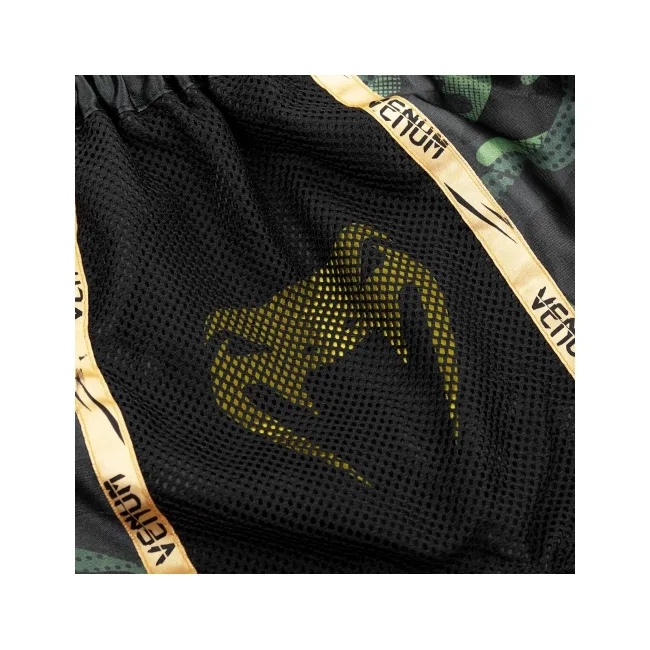 Шорти для тайського боксу VENUM Full Cam Forest Camo Black