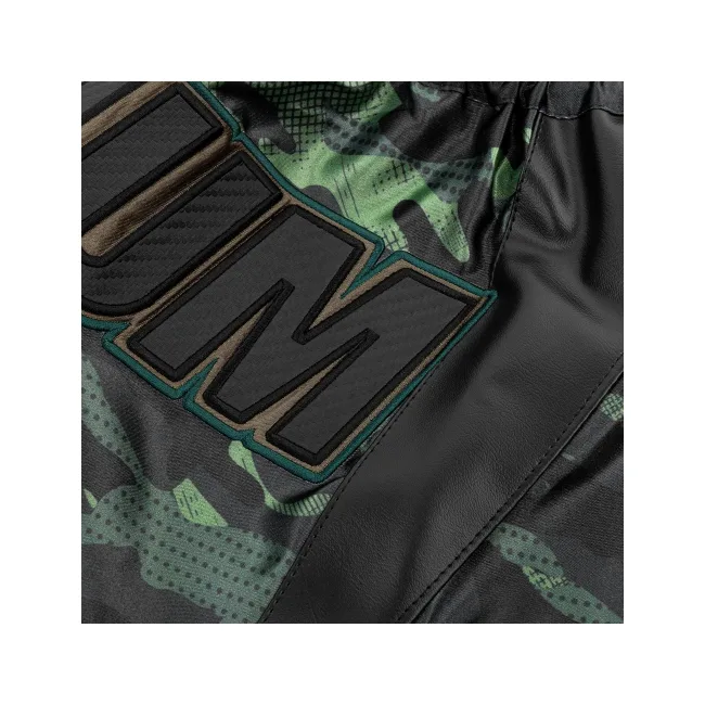 Шорти для тайського боксу VENUM Full Cam Forest Camo Black