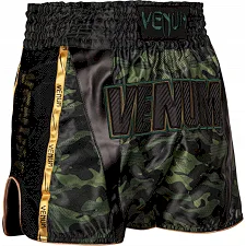 Шорти для тайського боксу VENUM Full Cam Forest Camo Black