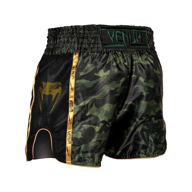 Шорти для тайського боксу VENUM Full Cam Forest Camo Black