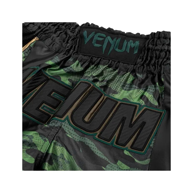 Шорти для тайського боксу VENUM Full Cam Forest Camo Black