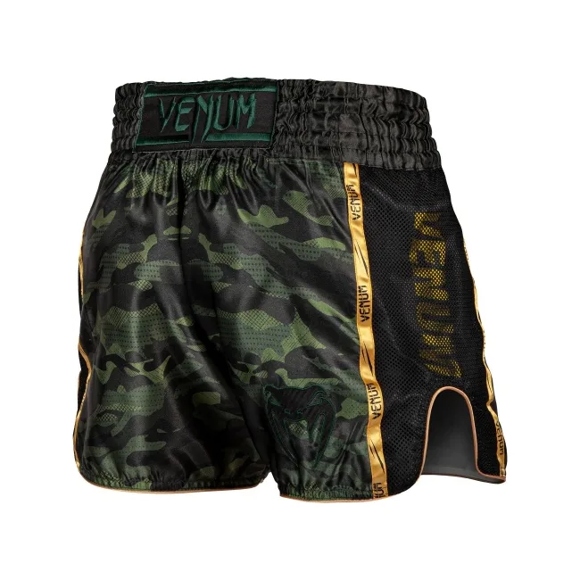 Шорти для тайського боксу VENUM Full Cam Forest Camo Black
