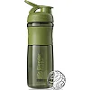 Спортивный шейкер-бутылка BLENDERBOTTLE SportMixer Flip 28oz/820мл Moss Green