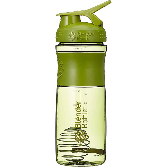 Спортивный шейкер-бутылка BLENDERBOTTLE SportMixer Flip 28oz/820мл Moss Green