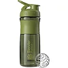 Спортивный шейкер-бутылка BLENDERBOTTLE SportMixer Flip 28oz/820мл Moss Green
