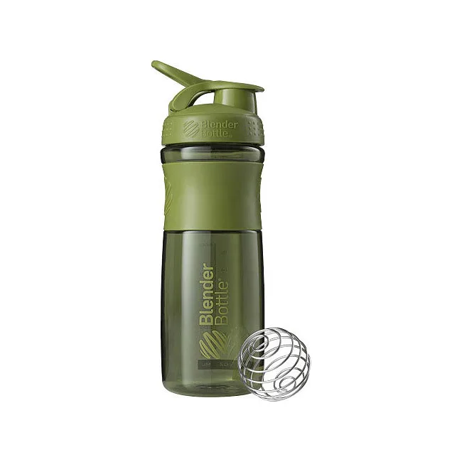 Спортивный шейкер-бутылка BLENDERBOTTLE SportMixer Flip 28oz/820мл Moss Green