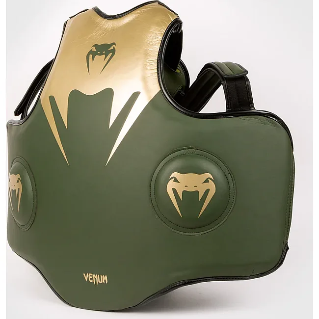 Защитный жилет тренера VENUM Pro Boxing Khaki Gold