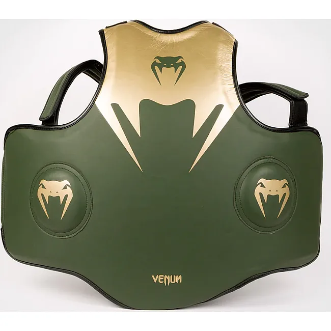 Защитный жилет тренера VENUM Pro Boxing Khaki Gold