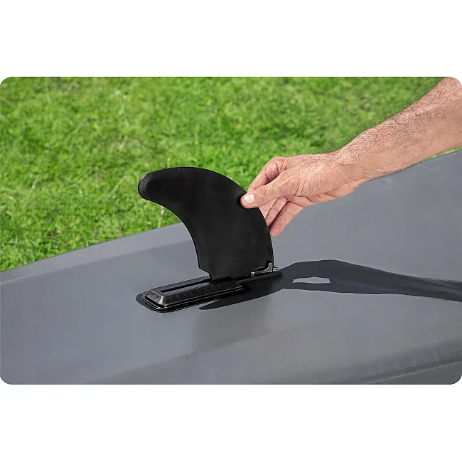 Каяк надувний Bestway Hydro-Force Ventura X2 330 х 86 см, чорно-м'ятний