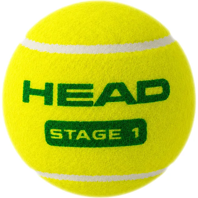 Мячи для большого тенниса HEAD Stage 1 578413 (Салатовый)