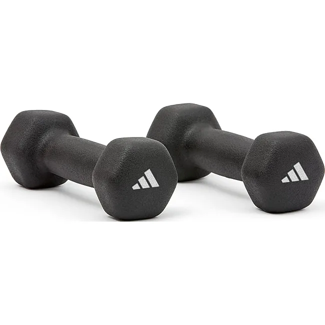 Гантели ADIDAS Dumbbells черный 1 кг