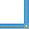 Разметка площадки для пляжного волейбола Транзит SP-PLANETA SO-0289 (Синий)