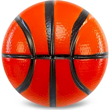 М'яч баскетбольний №2 М'який із поліуретанової піни Тихий м'яч Silence ball SP-SPORT BA-7566 №2 PU (Червоний)