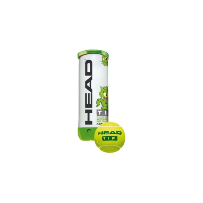 М'ячі для тенісу Head TIP Green 3B банка