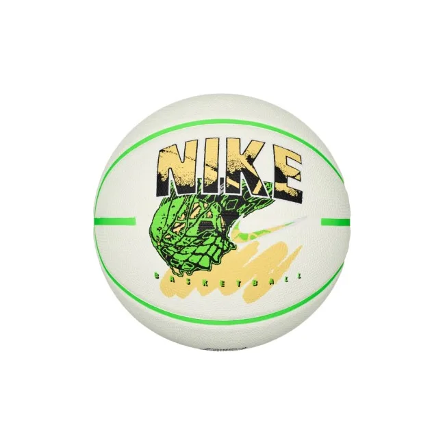 М'яч баскетбольний NIKE EVERYDAY PLAYGROUND 8P GRAPHIC DEFLATED GREEN STRIKE/TOPAZ GOLD size 7