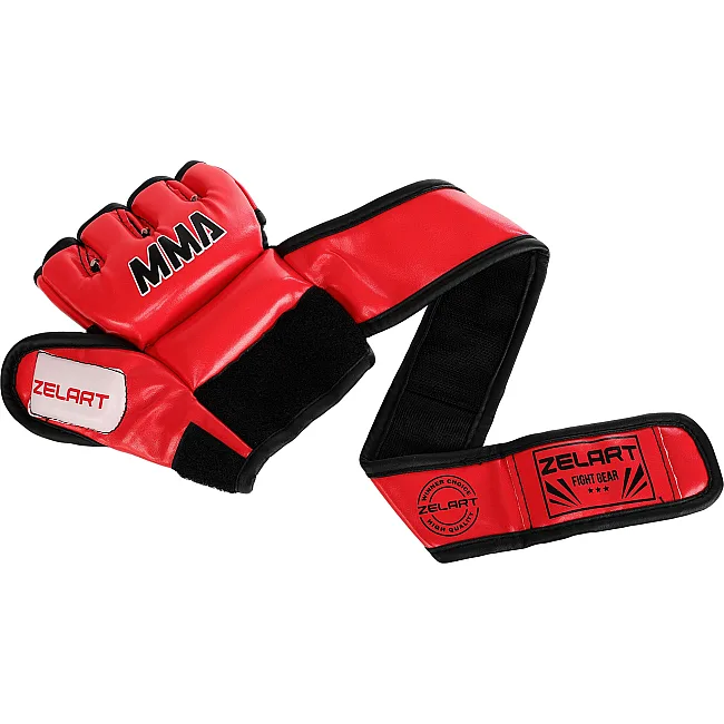 Перчатки для ММА ZELART BO-0397 (Синий)