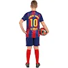 Розпродаж! Футбольна форма дитяча із символікою клубу BARCELONA YAMAL 10 домашня 2026 SP-SPORT CO-7344 (Синій-бордовий)