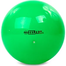 М'яч для художньої гімнастики ZELART RG200 ø20см (Зелений)