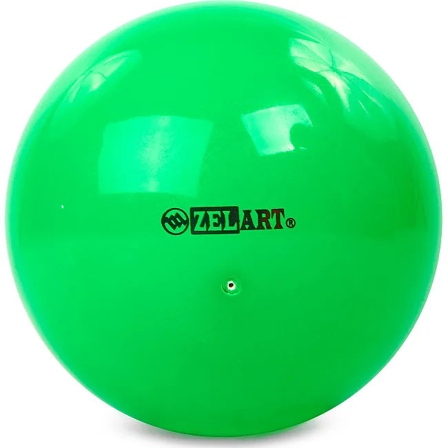 Мяч для художественной гимнастики ZELART RG200 ø20см (Зеленый)