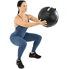 М'яч набивний медичний для кросфіту WALL BALL LiveUp LP8103-7 7кг