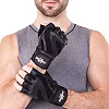 Перчатки для фитнеса и тяжелой атлетики кожаные ZELART

 SB-161064 (Черный)