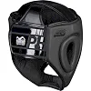 Шлем для бокса PHANTOM APEX Full Face Black (капа в подарок)