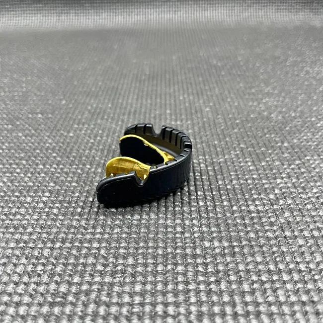 Капа для боксу OPRO Gold Braces під брекети доросла (вік 11+) Blackl/Gold (art.102506001)