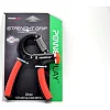Кистевой эспандер POWERPLAY PP-4323 с регулируемой нагрузкой 10-40 кг. Strength Grip Черно-красный