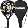 Ракетка для падел-тенниса Padel CAMEWIN BT-6525 (Черный-фиолетовый)