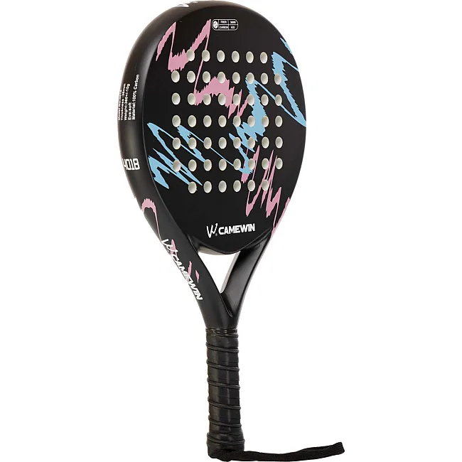 Ракетка для падел-тенниса Padel CAMEWIN BT-6525 (Черный-фиолетовый)
