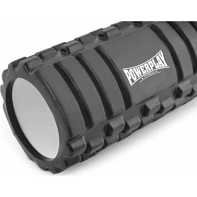 Массажный ролик (роллер) PowerPlay 4404 Massage Roller Серый (45x14см.)
