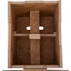 Бокс пліометричний тумба для кросфіту Пліобокс Wood Plyo box ZELART FI-3636-1 1шт 60см