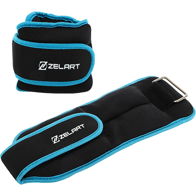 Утяжелители для ног и рук
 ZELART
 FI-5732-3 2x1,5кг (Голубой)