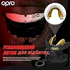 Капа для боксу OPRO Gold Braces під брекети доросла (вік 11+) Blackl/Gold (art.102506001)